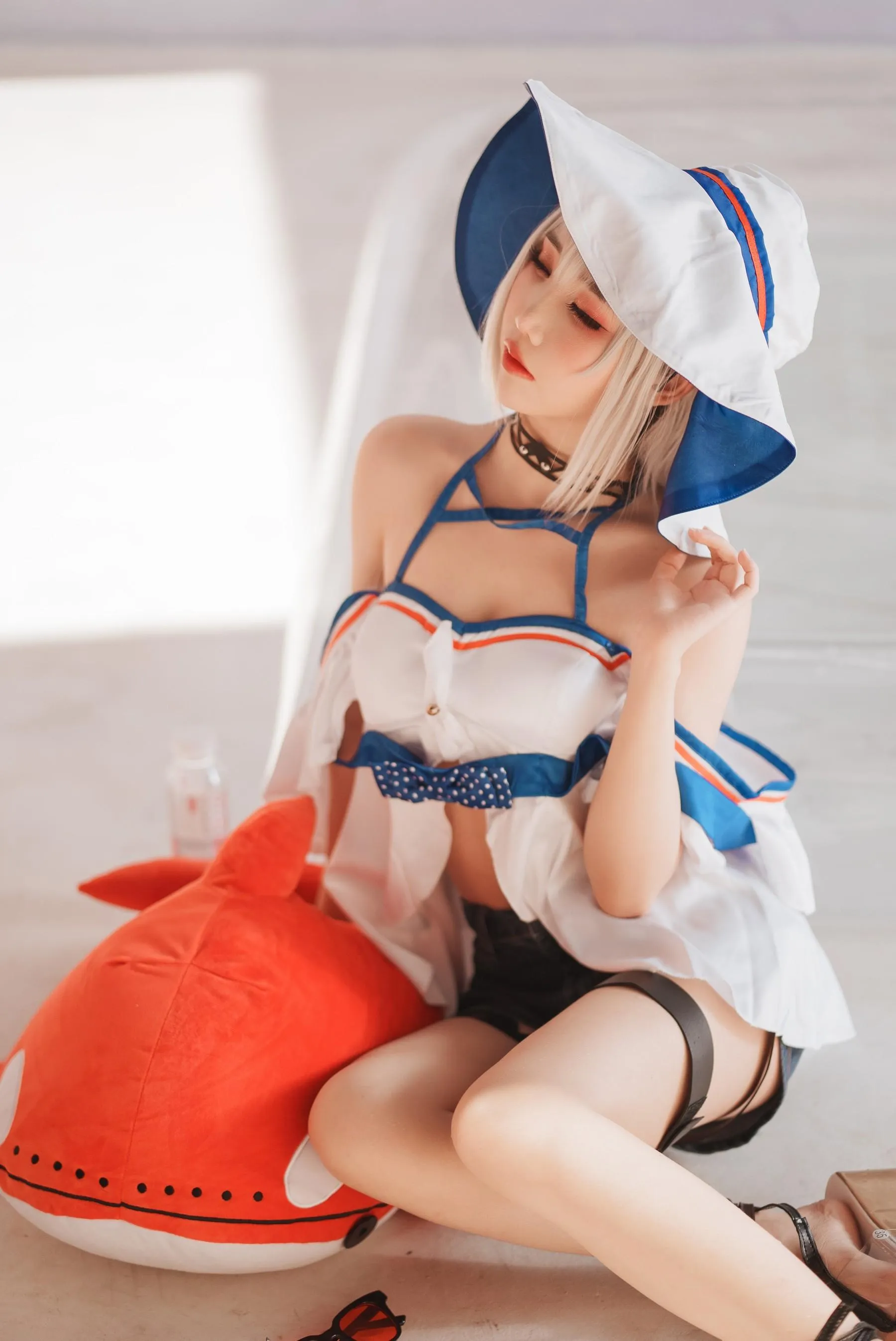 面饼仙儿 – NO.126 斯卡蒂泳装 [18P]插图9